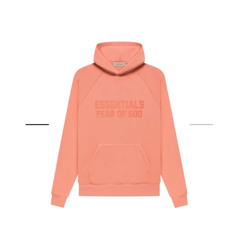 Essentials Coral Hoodie